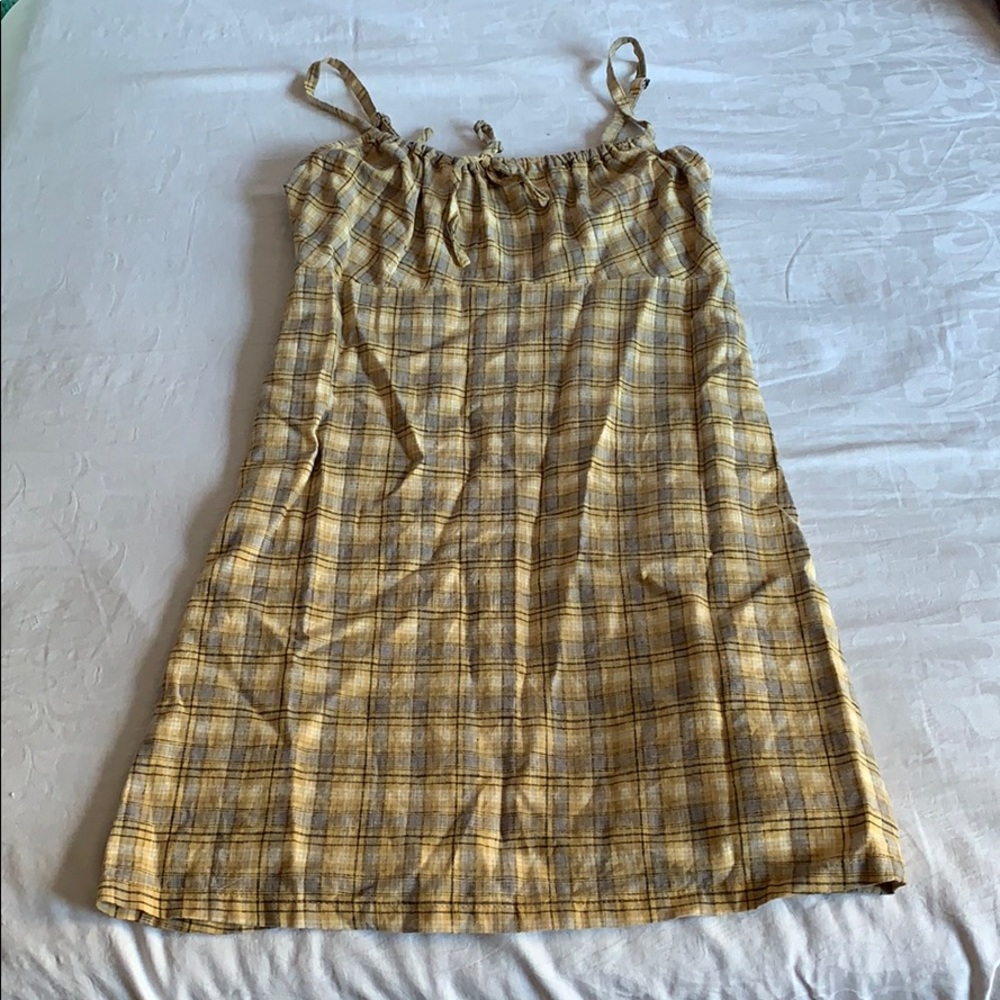 URBAN PLAID SUMMERY BABYDOLL DRESS***SOLD DONT BUY